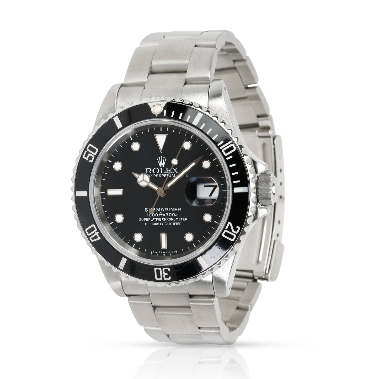 Rolex Submariner 16610 Mens Watch in Stainless Steel