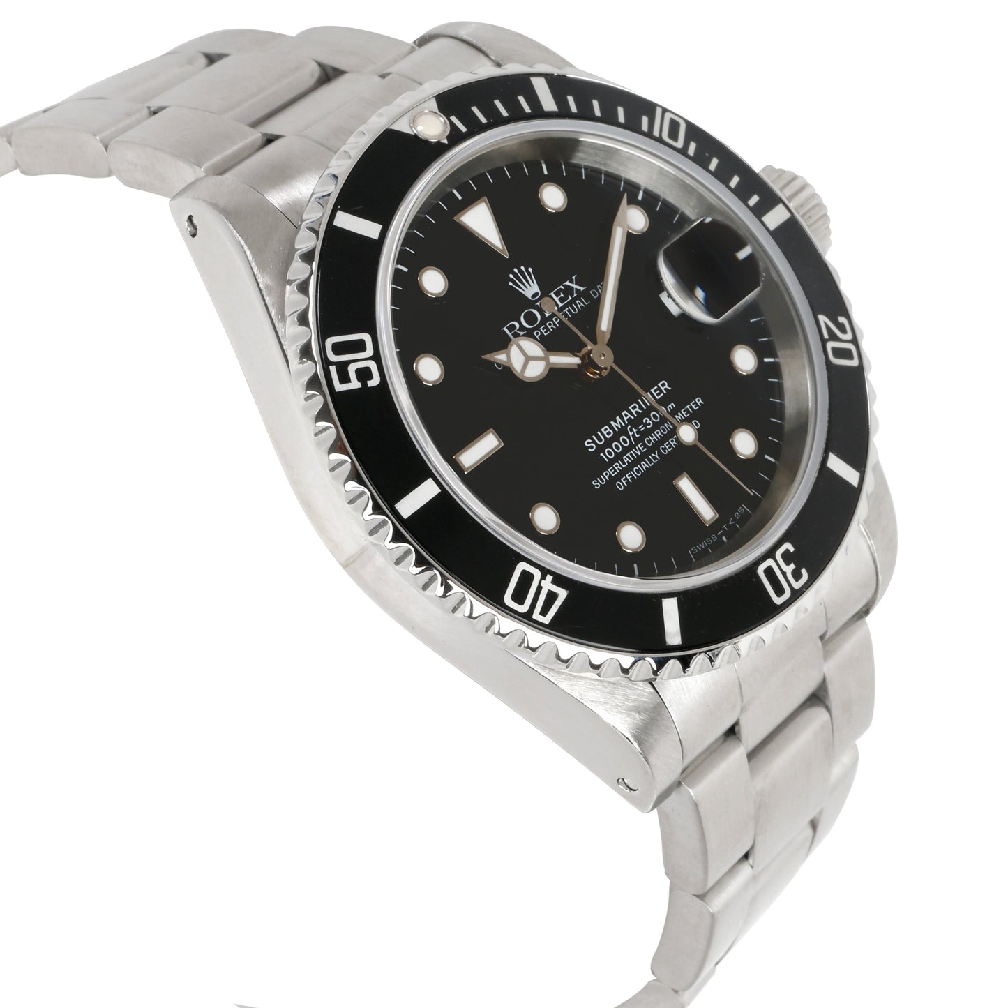Rolex Submariner 16610 Mens Watch in Stainless Steel