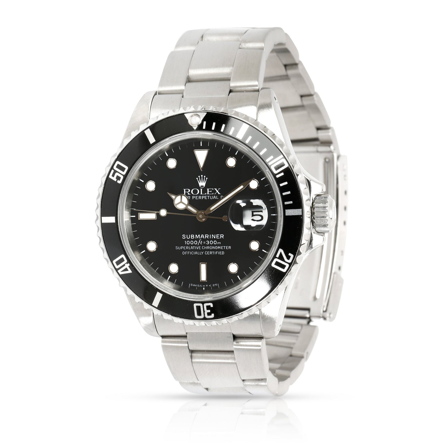 Rolex Submariner 16610 Mens Watch in Stainless Steel