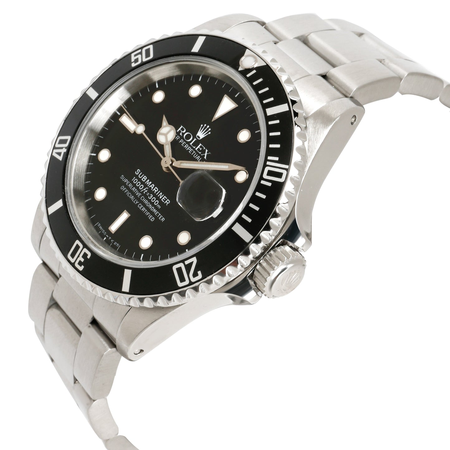 Rolex Submariner 16610 Mens Watch in Stainless Steel