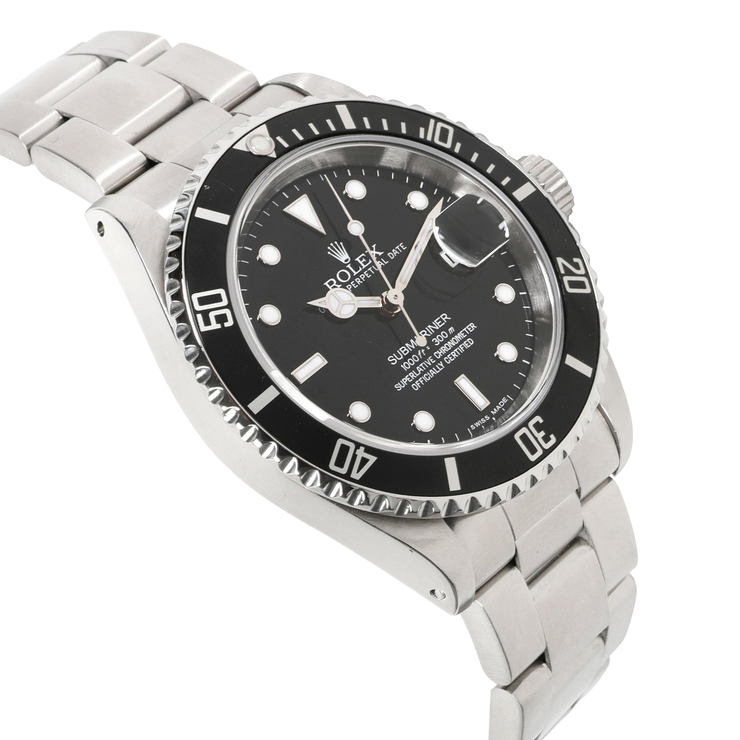 Rolex Submariner 16610 Mens Watch in  Stainless Steel