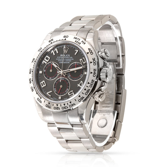 Unworn Rolex Daytona 116509 Mens Watch in 18kt White Gold